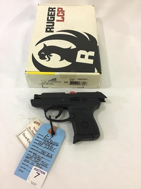 Ruger LCP Model 03701 .380 Auto Pistol