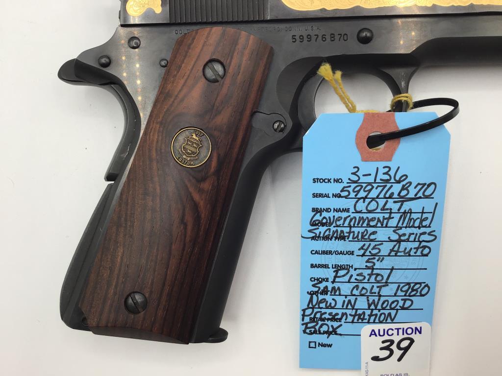 Very Nice Colt Government Model Signature Series