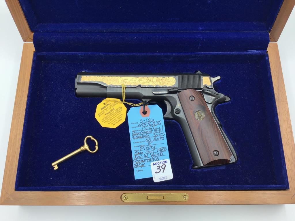 Very Nice Colt Government Model Signature Series