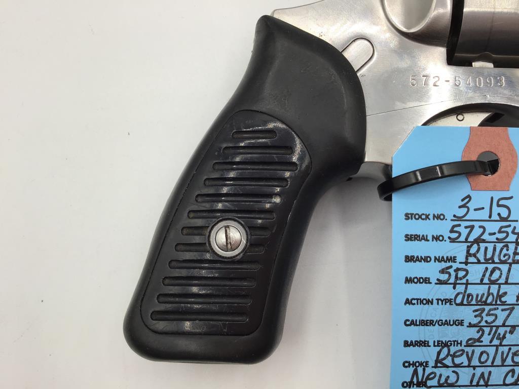 Ruger SP101 Dbl Action 357 Mag Revolver