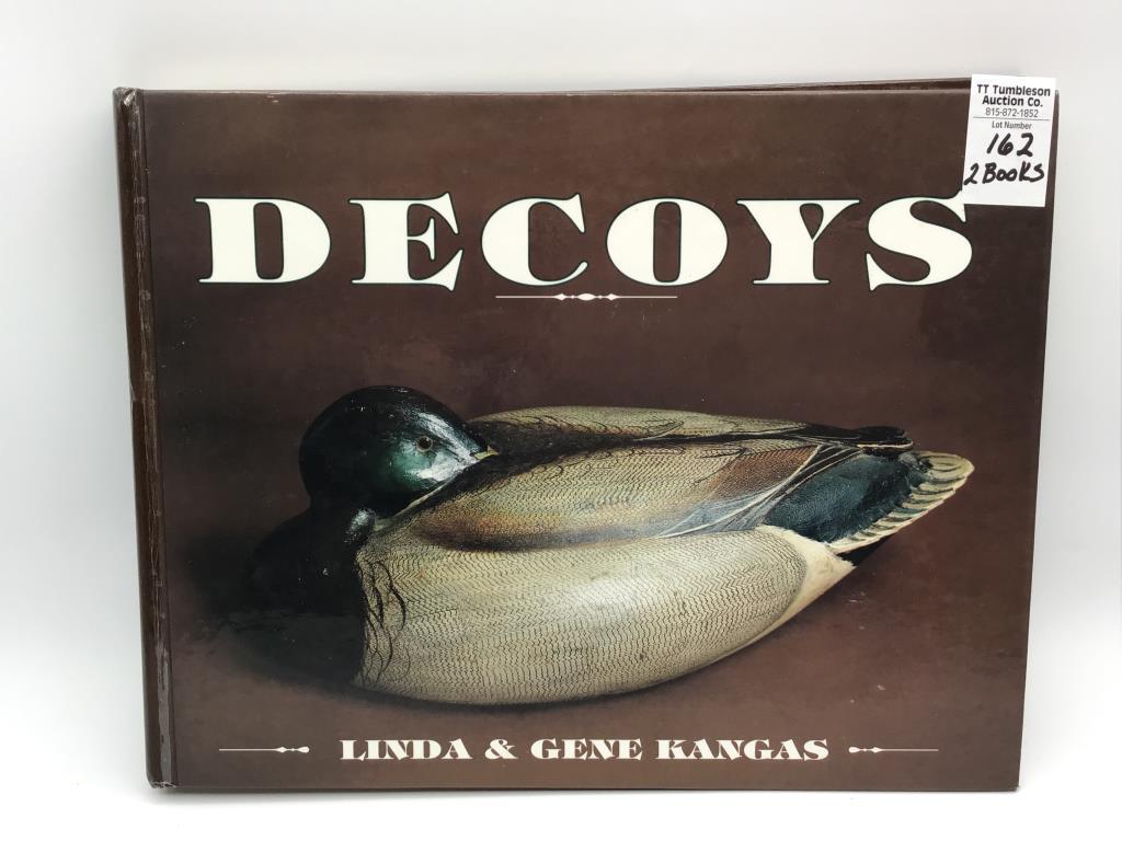 Lot of 2 Hard Cover Decoy Books Including