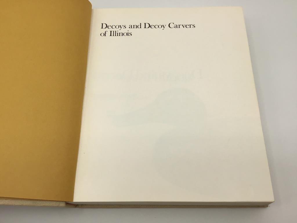 Decoys & Decoy Carvers of Illinois Book