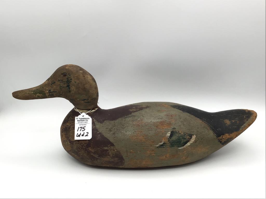 Lot of 2 Unknown Decoys