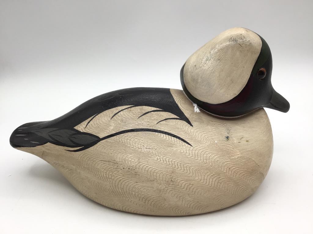 Lot of 2 Bufflehead Decoys by Charlie Moore-