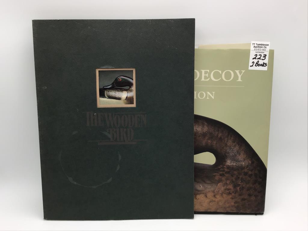 Lot of 2 Decoy Books Including Soft Cover