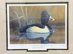 Framed-Signed 2021 Wisconsin Ducks Unlimited