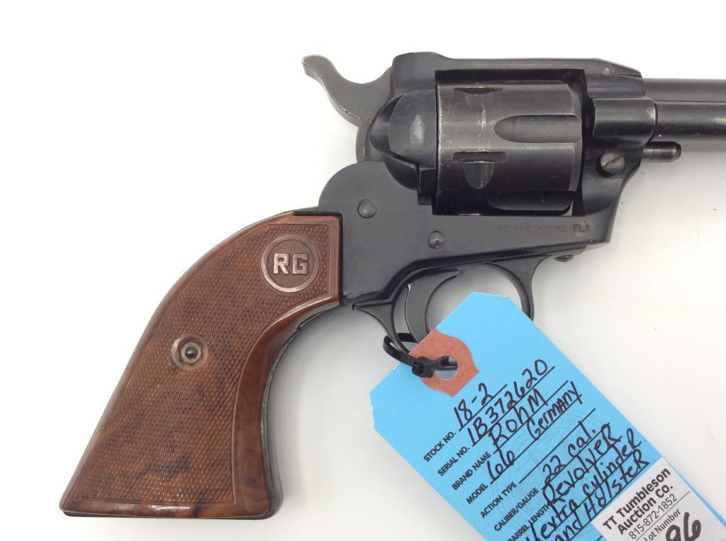 Rohm (Germany) Model 66  22 Cal Revolver