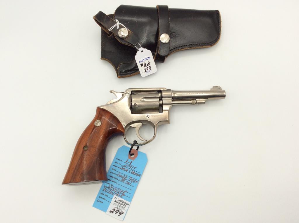 Smith & Wesson Dbl Action .38 Cal Revolver