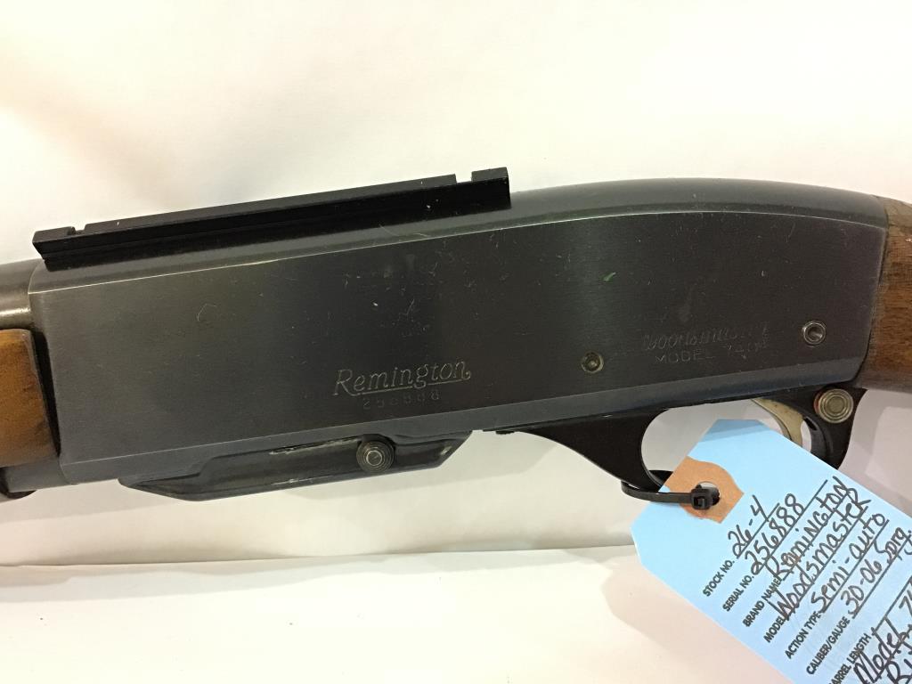 Remington Woodsmaster Model 740 Semi Auto