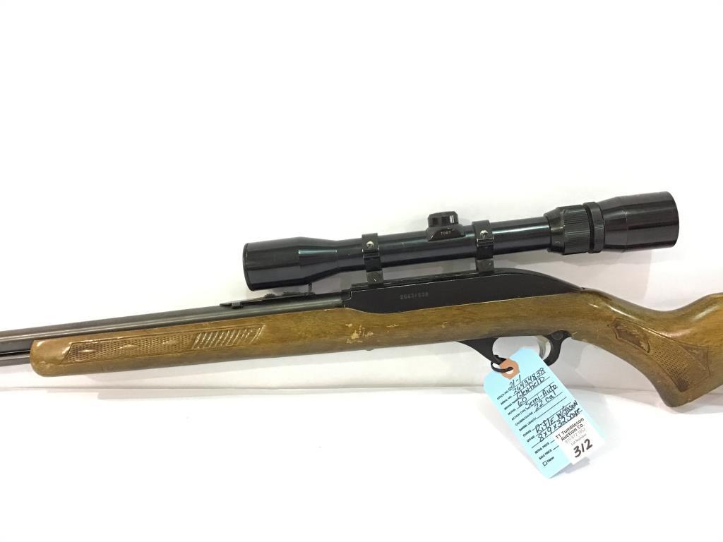 Glenfield Model 60 Semi Auto 22 Cal Rifle