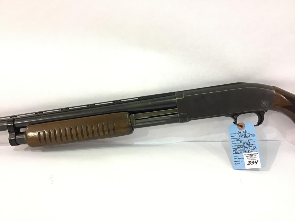 JC Higgins Model 20 12 Ga Pump Shotgun