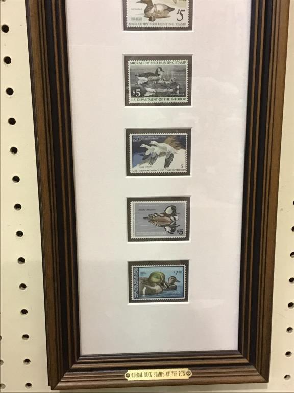Two Framed Federal Duck Stamps