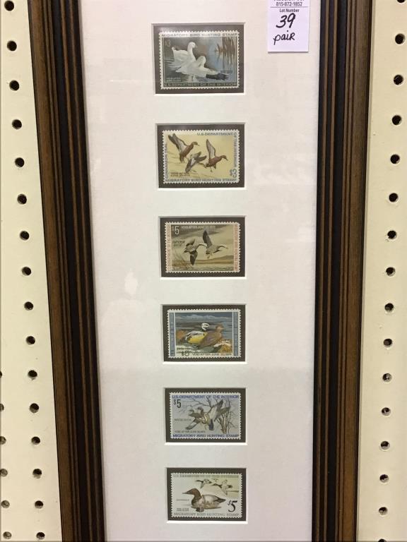 Two Framed Federal Duck Stamps