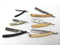 Collection of 10 Straight Razors Including