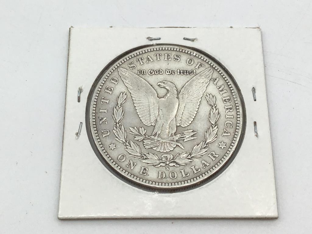 1896-S Morgan Silver Dollar