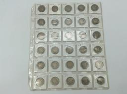 Collection of 60 Buffalo Nickels