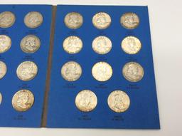 Benjamin Franklin Half Dollar Collection in