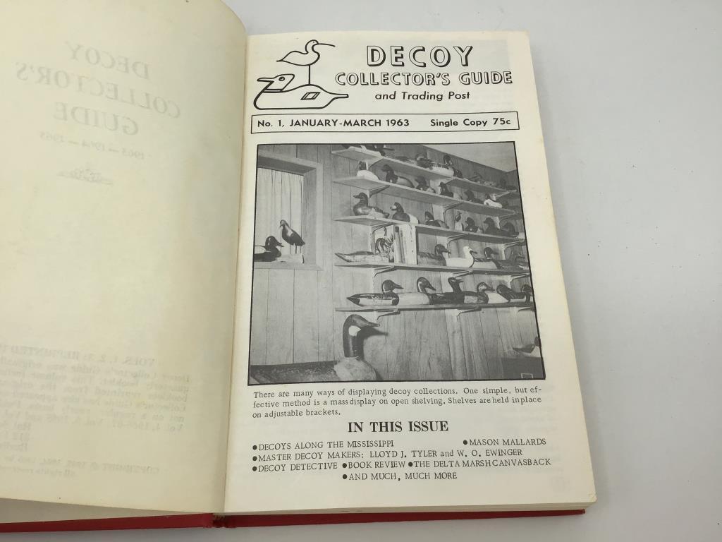 Lot of 4 Decoy Books Including Hard Cover-