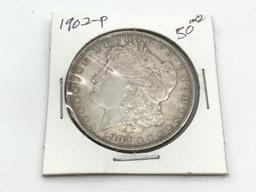 Lot of 2 Morgan Silver Dollars Including