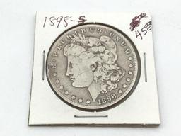 Lot of 2 Morgan Silver Dollars Including