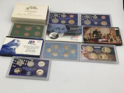 Group of US Mint/ Proof Sets Including