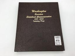 2 Binders of Washington Quarters Statehood Comm.