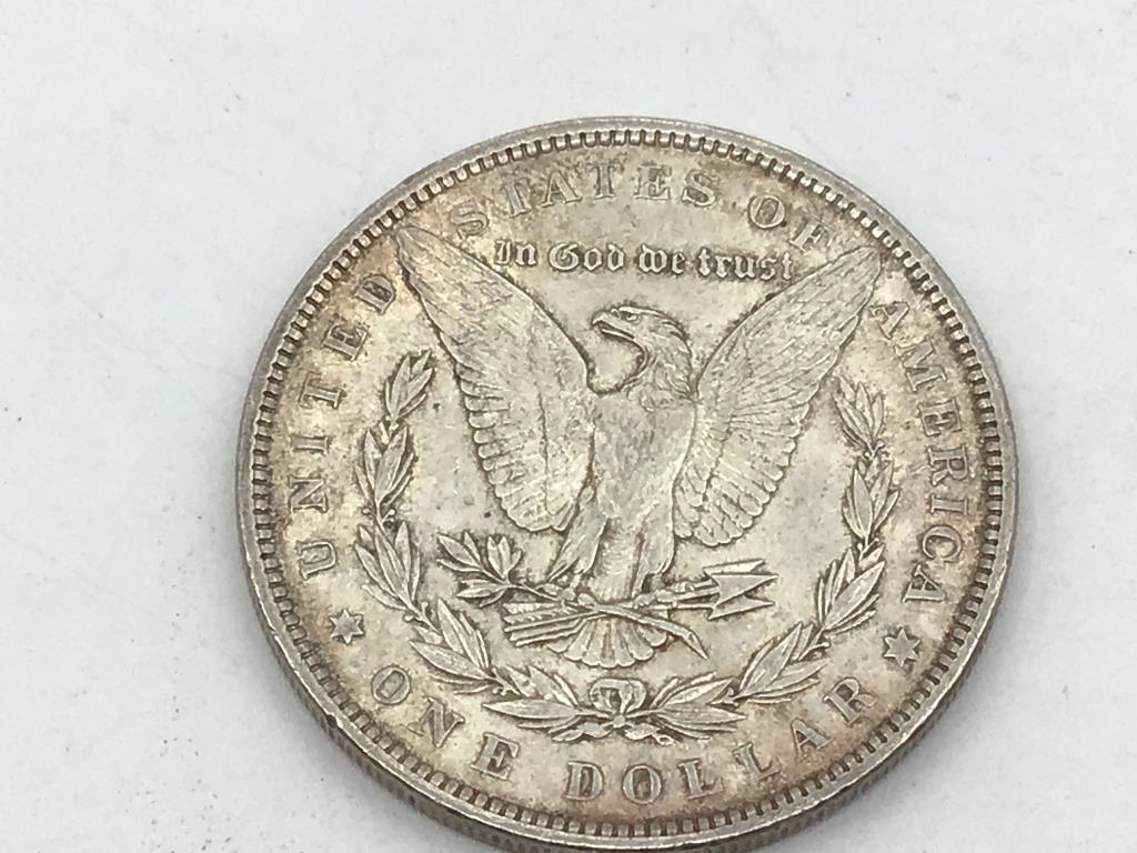 Lot of 2 Silver Dollars Including 1889 Morgan