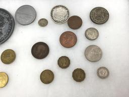 Group of Various Coins & Token Including