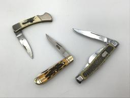 Lot of 6 Various Folding Knives Including