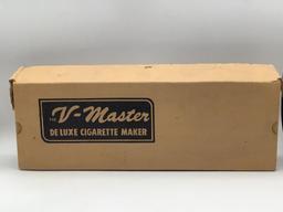 V-Master Deluxe Cigarette Maker w/ Box-