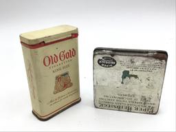 Collection of 10 Various Tobacco Tins