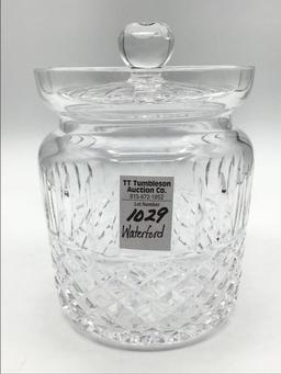 Waterford Crystal Biscuit Brl w/ Lid