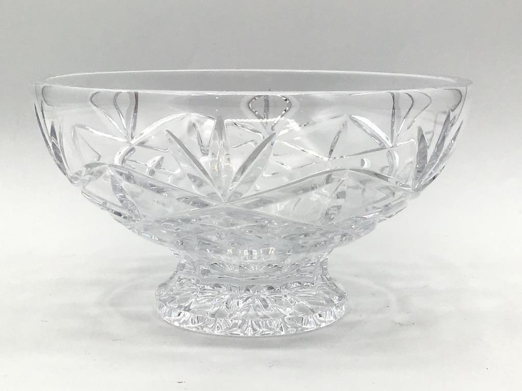 Lot of 2 Sm. Waterford Crystal Pedestal