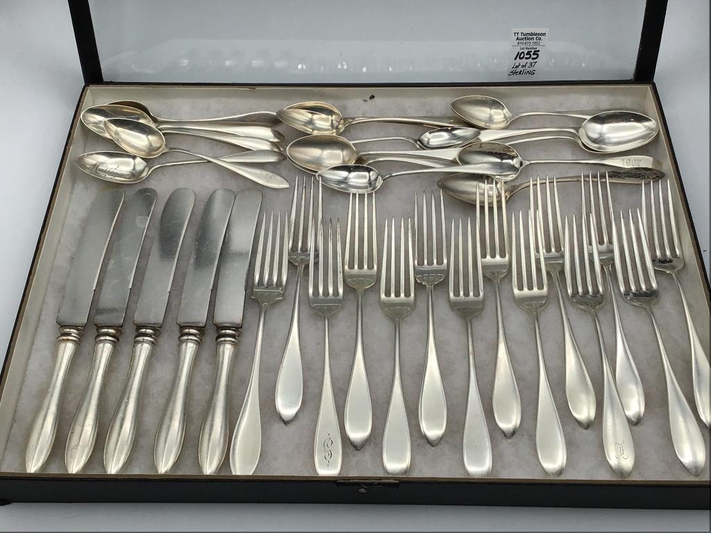 Set of Sterling Silver Flatware-Mostly