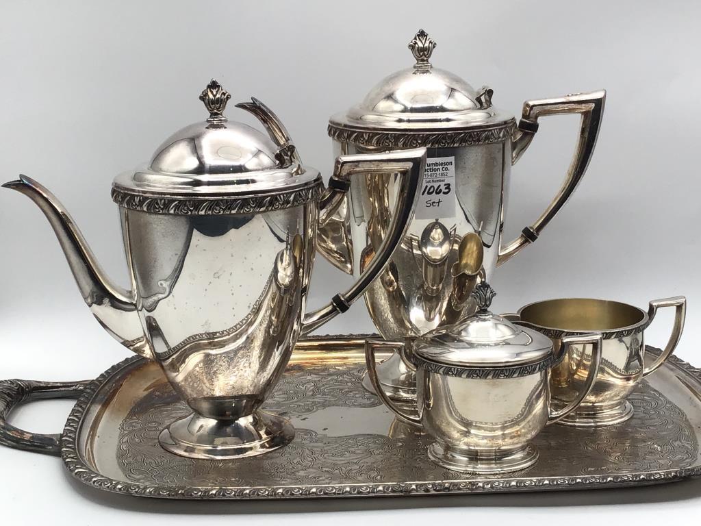 Berwick WM Rogers Silver Plate Coffee/Tea Serving