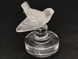 Lot of 3 Signed Lalique Birds