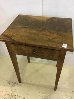 Great Primitive Sm. One Drawer Table