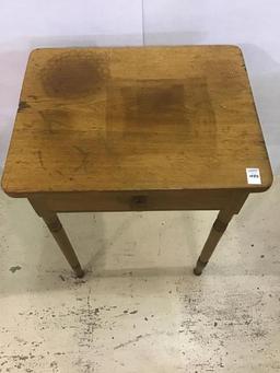 Primitive One Drawer Sm. 29 Inch Tall Table