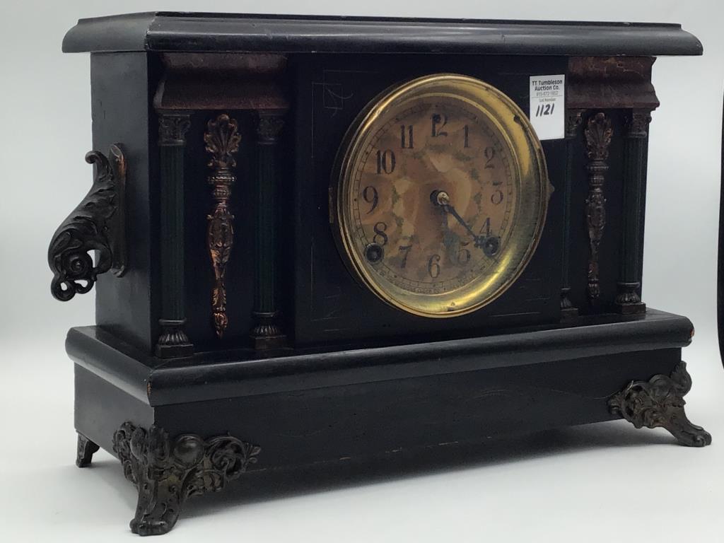 Antique Sessions Keywind Mantle Clock