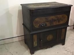 Primitive Dry Sink Style Cabinet w/ LIft Top