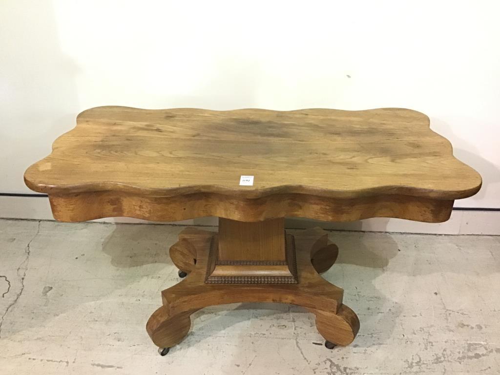 Antique Cut Down Table-Made into Coffee Table