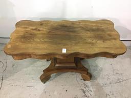 Antique Cut Down Table-Made into Coffee Table