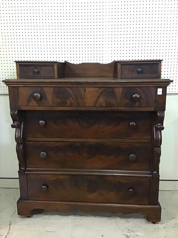 Beautiful 1860's Chest of Drawers w/ Hanky