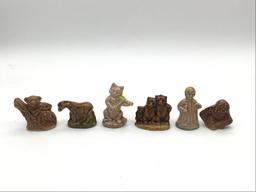 Set of 36 Miniature Various Wade English Porcelain