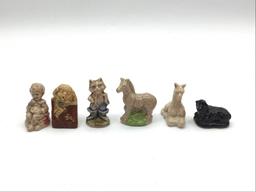 Set of 36 Miniature Various Wade English Porcelain