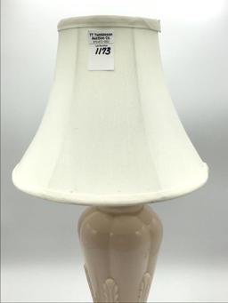 Sm. Aladdin Alacite Lamp w/ Fabric Shade