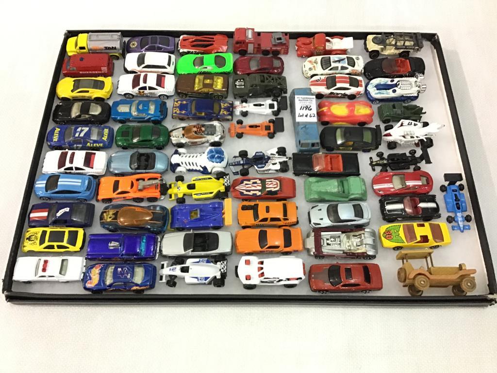 Lot of 62 Various Matchbox, Hot Wheels