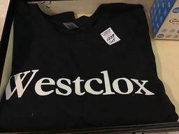 Westclox Adv. Box w/ T-Shirt, 3-Westclox