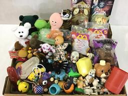 Very Lg. Group of McDonald's Toys, Beanie