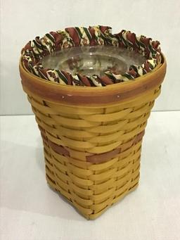 Lot of 2 Longaberger Baskets w/ Including